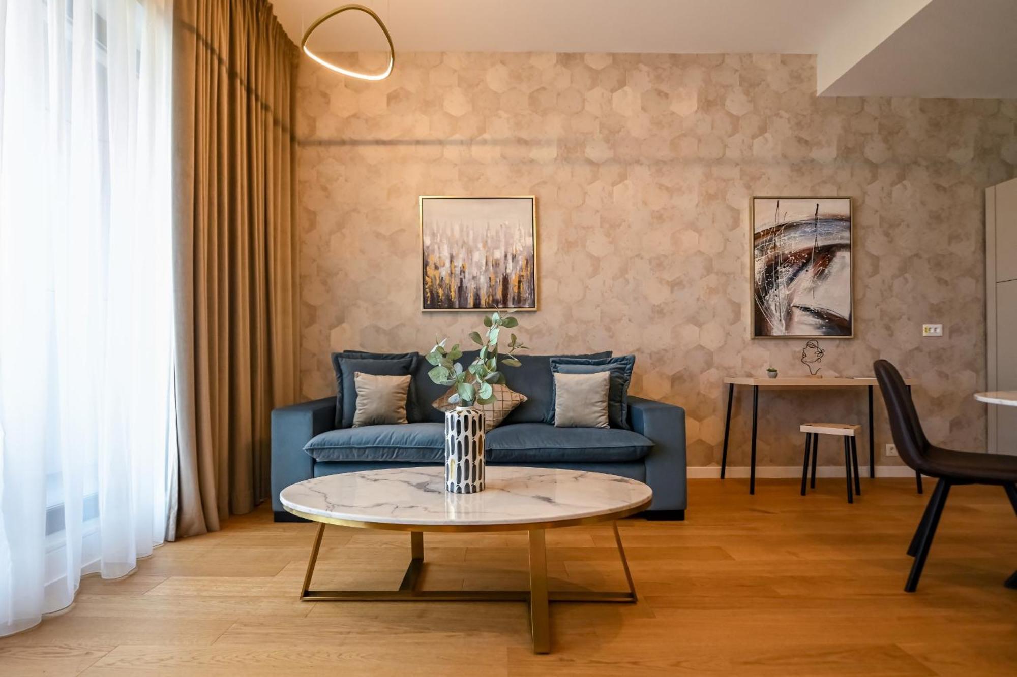 One Verdi Park Exclusive Apartments - Panoramic View & Private Parking Bukareszt Pokój zdjęcie